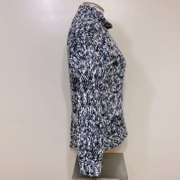 Vintage Cadogan Court Sportswear White  Confetti Mock Neck Sweater M - Picture 2 of 9